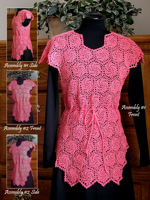 Coral Swirls Cover-up