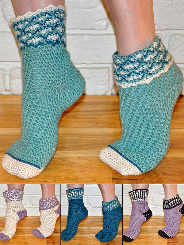 Soft-n-Comfy Reversible Socks