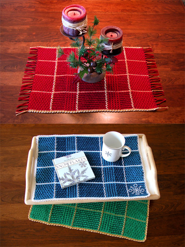 Two-Tone Reversible Placemats